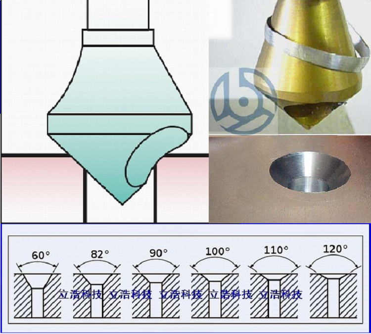HSS-E Cobalt Countersink 60°